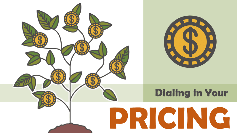 the >advance course dialing in your pricing 30 minutes pricing